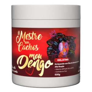 Gelatina Capilar Meu Dengo 500 ml – Definição e Leveza para Cabelos Ondulados e Cacheados